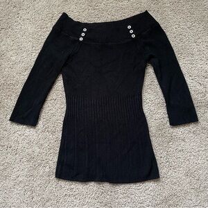 White House Black Market Black top XS